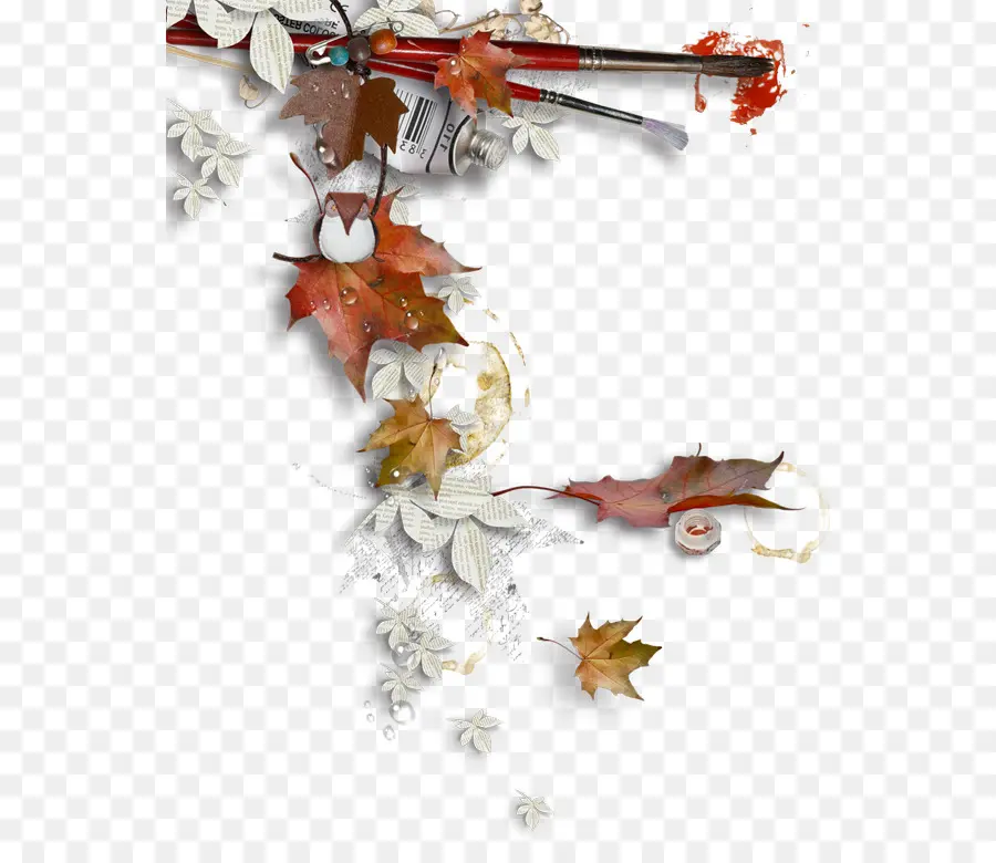 Feuilles D'automne，Automne PNG