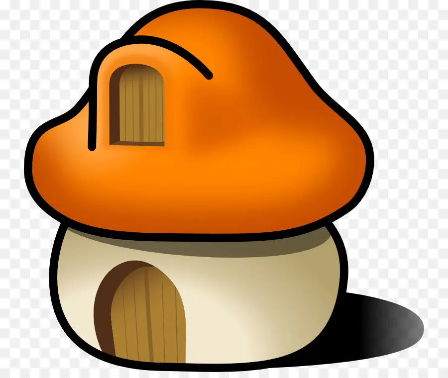 Maison Aux Champignons，Dessin Animé PNG