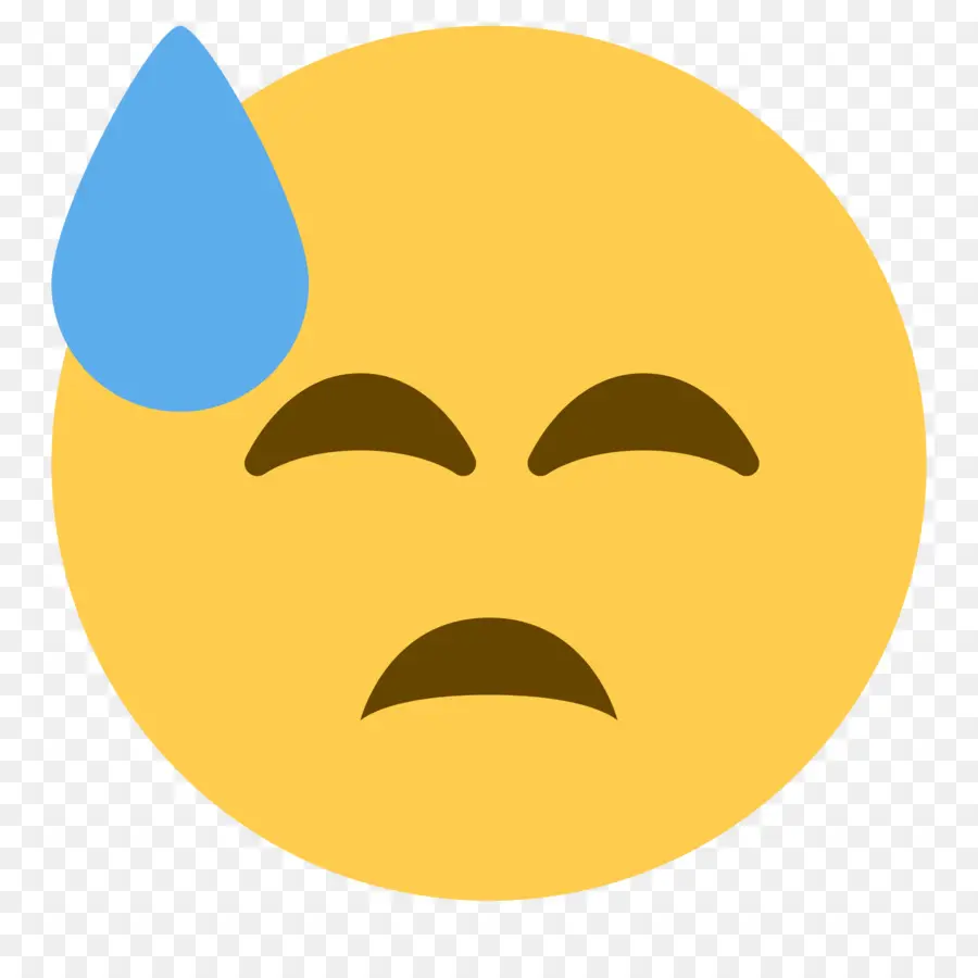 Emoji Qui Transpire，Affronter PNG