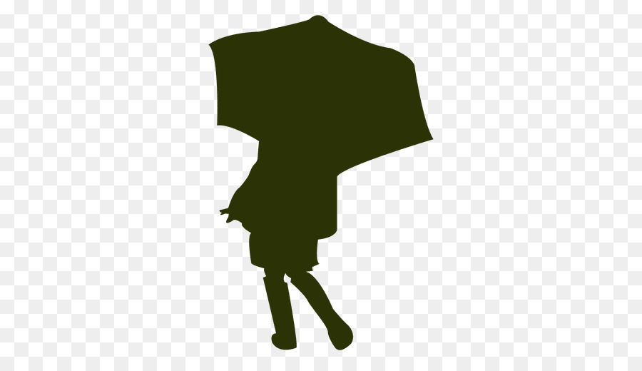 Parapluie，Silhouette PNG