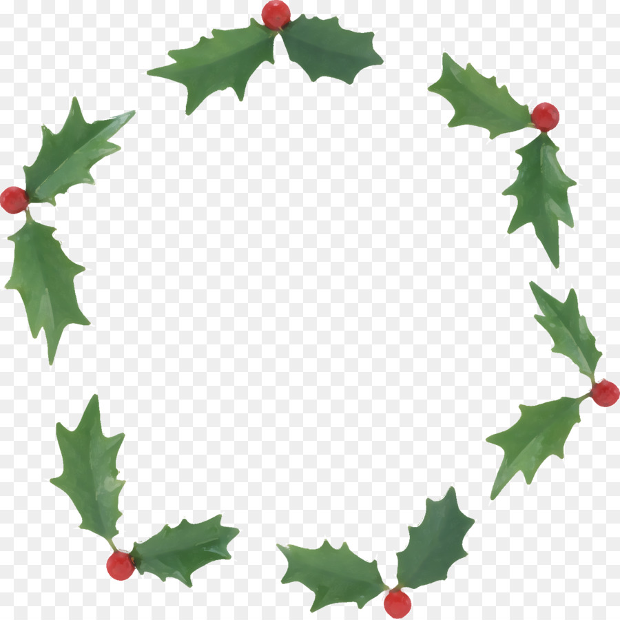 Couronne De Houx，Noël PNG