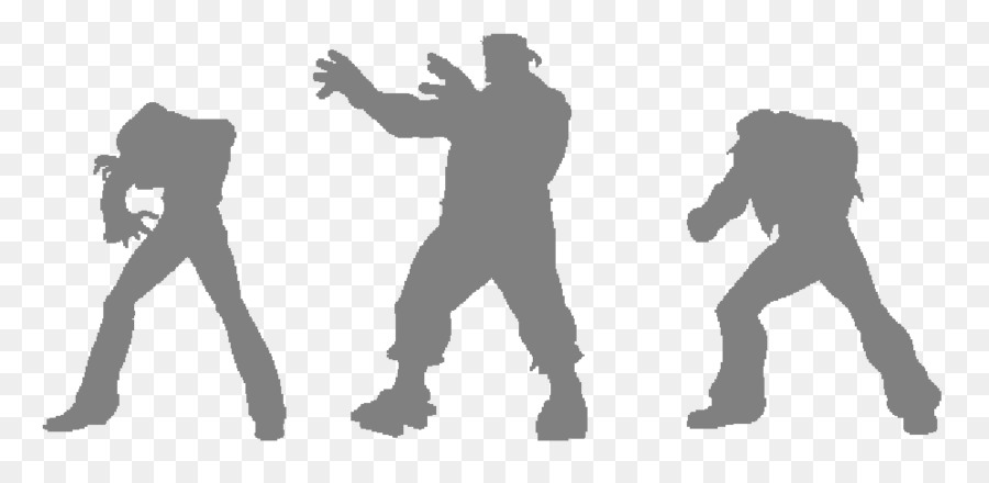 Silhouette，Marcher PNG
