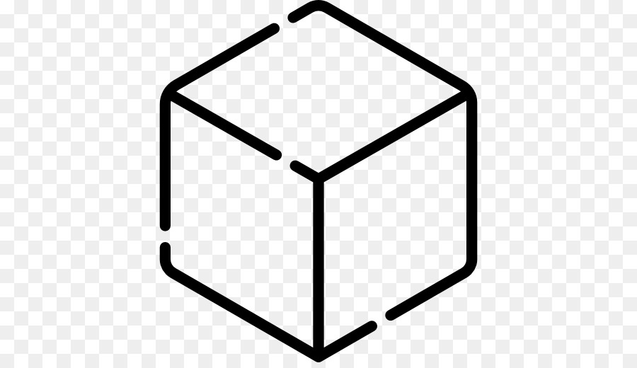 Cube Noir，3d PNG