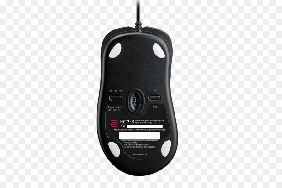 Usb Gaming Mouse Optical Zowie Black，Souris D'ordinateur PNG