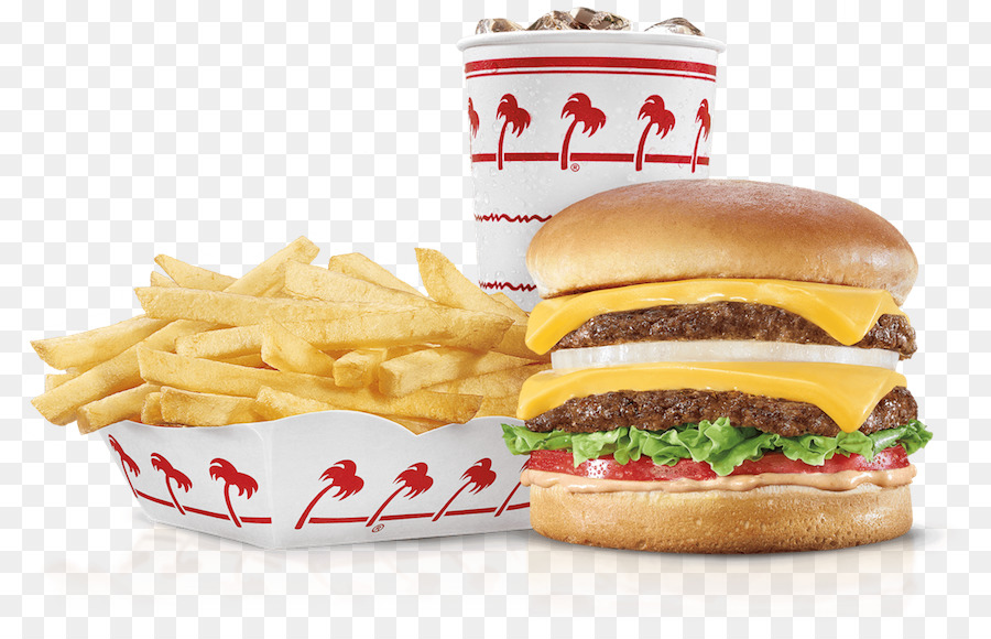 Hamburger，Innout Burger PNG