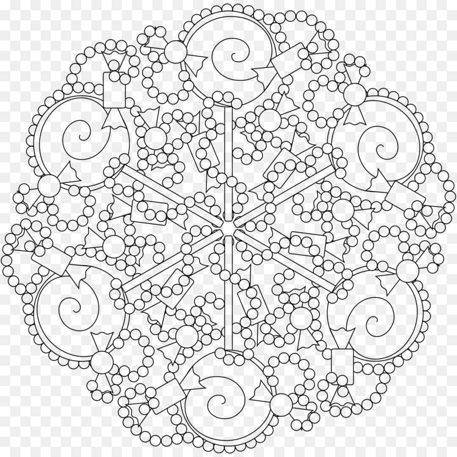 Modèle De Mandala，Conception PNG