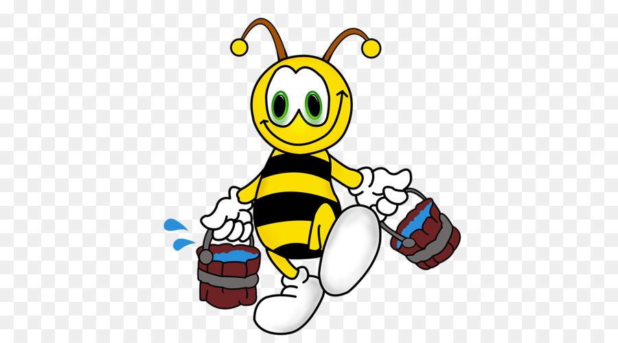 Abeille De Dessin Animé，Godets PNG