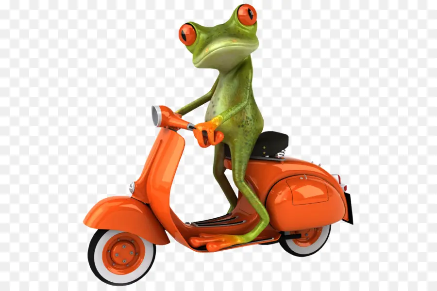 Grenouille，Scooter PNG