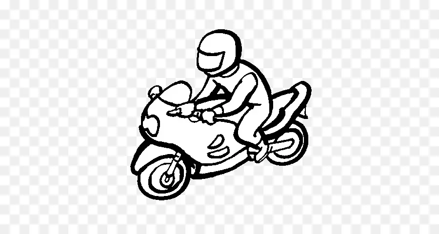 Motocycliste，Moto PNG