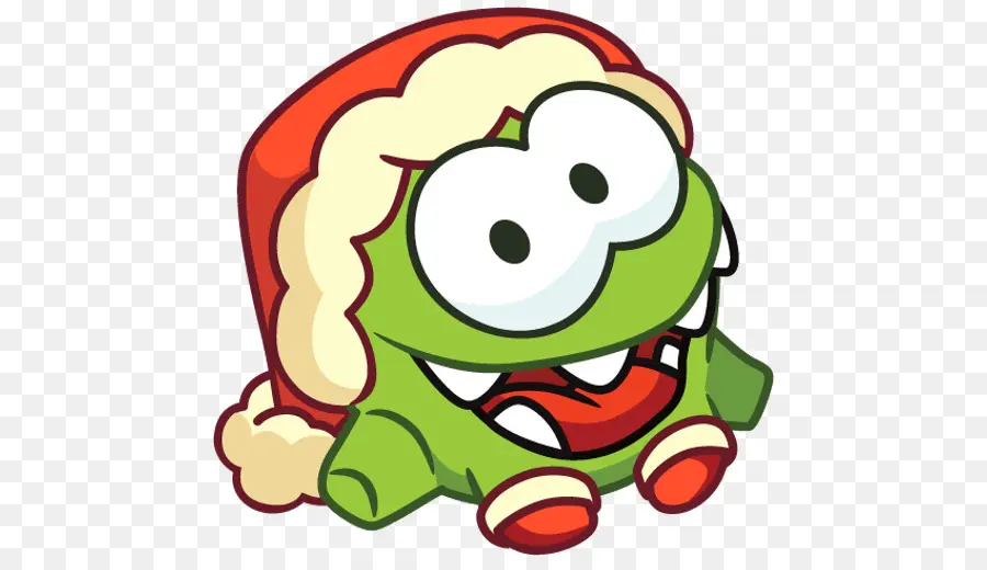 Personnage Vert Avec Bonnet De Noel，Noël PNG