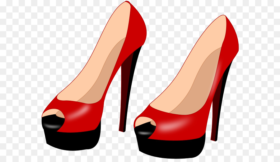 Talons Hauts Rouges，Chaussures PNG