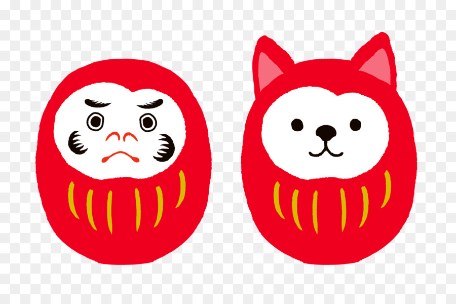 Poupée Daruma，Chien PNG