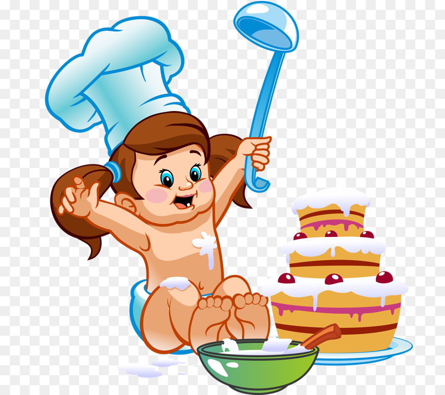 Dessin Animé Bébé Chef，Bébé PNG