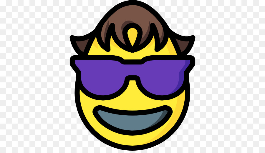 Emoji Sympa，Lunettes De Soleil PNG