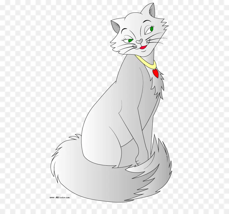 Chat De Dessin Animé，Animal PNG