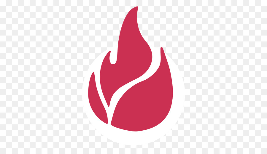 Icône De Flamme，Rouge PNG