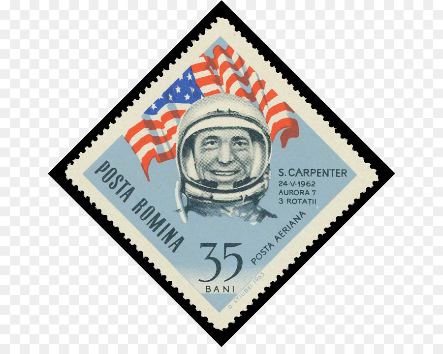 Timbres Poste，Alan Shepard PNG