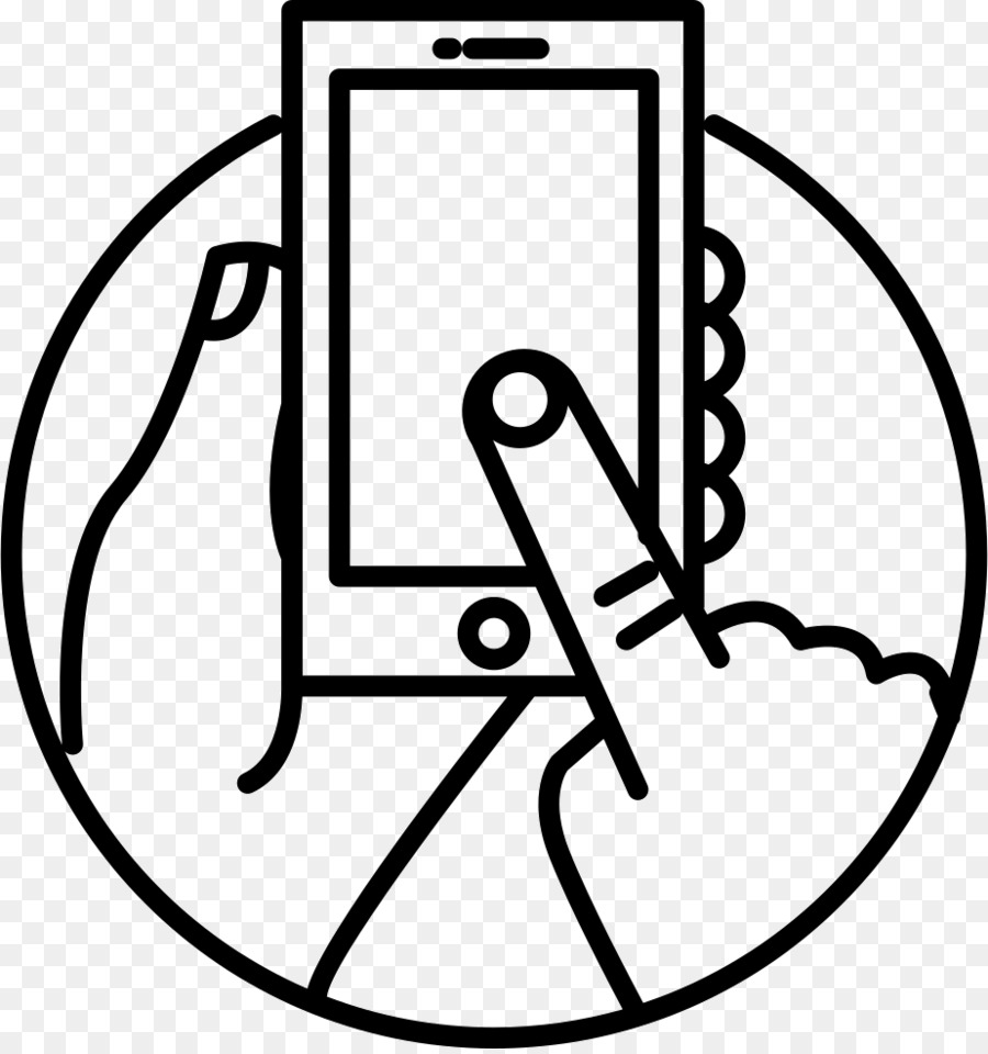 Les Téléphones Mobiles，écran Tactile PNG