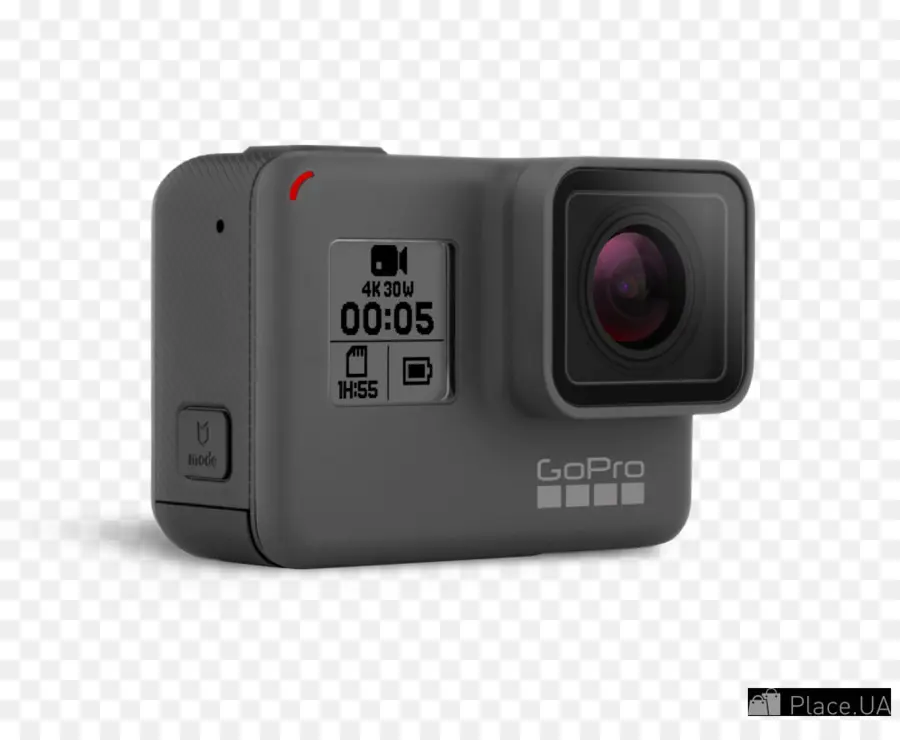 Caméra Gopro，Noir PNG