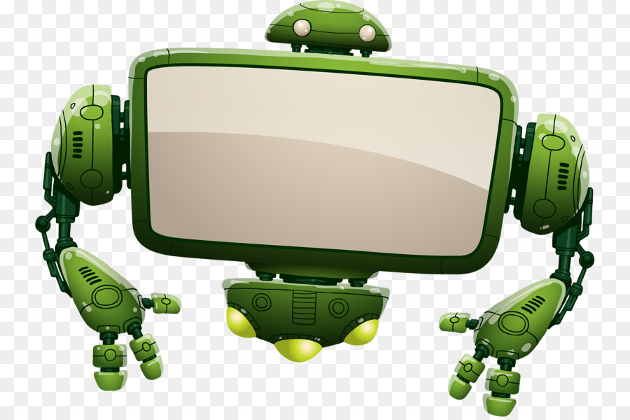 Robot Vert，écran PNG