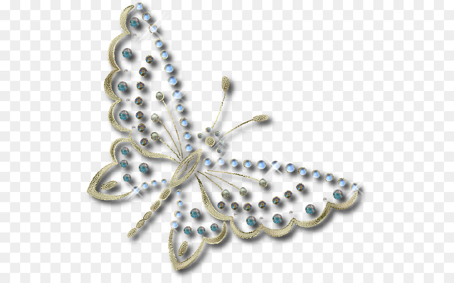 Papillon Décoratif，Bijoux PNG