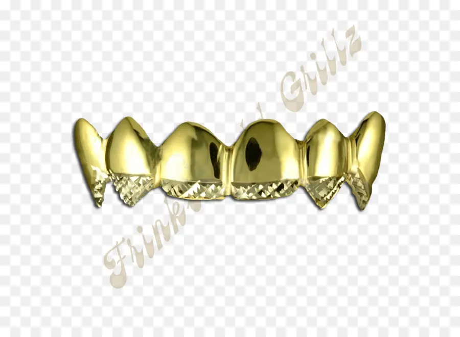 Grillz En Or，Dents PNG