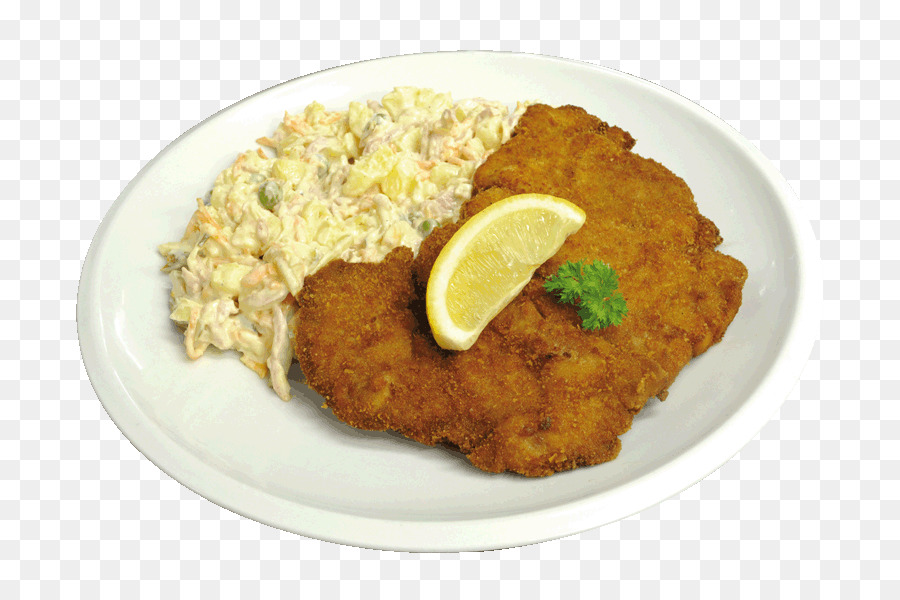 Escalope，Salade De Pommes De Terre PNG