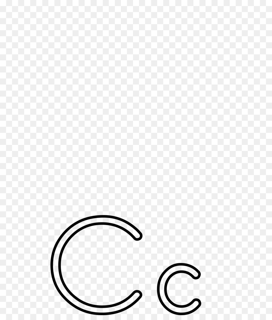 Lettre C，Alphabet PNG