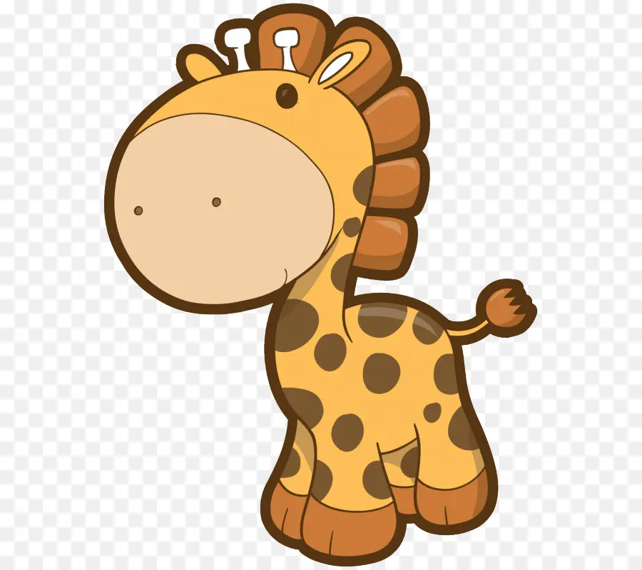 Girafe De Dessin Animé，Mignon PNG