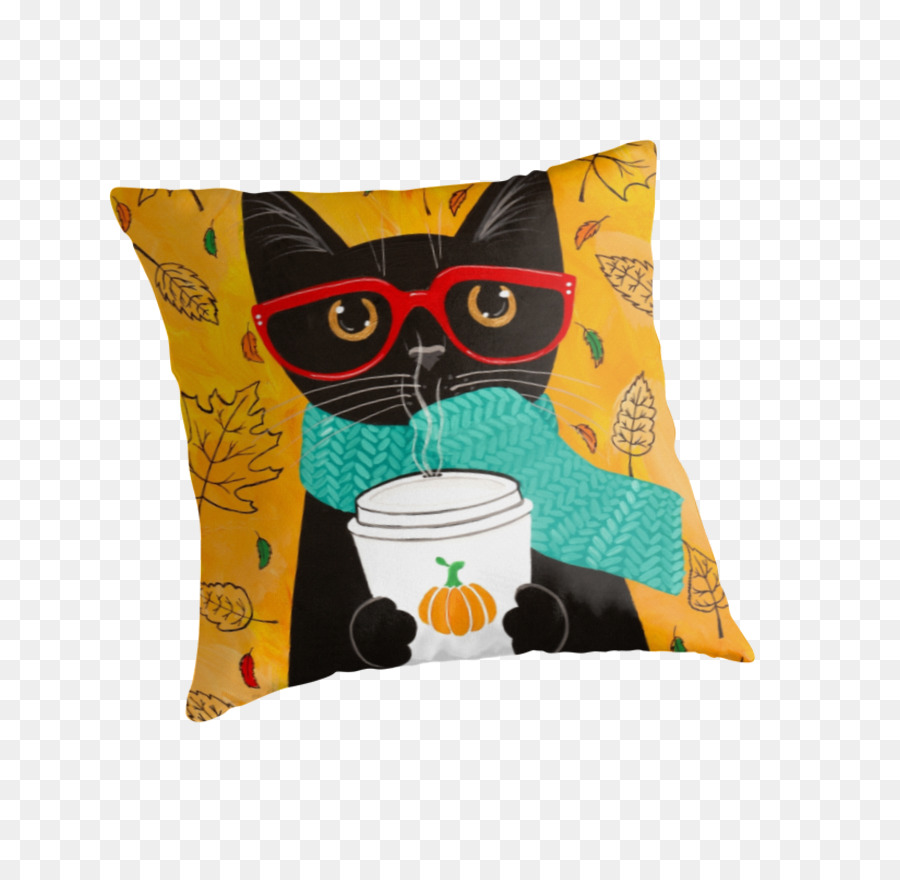 Oreiller Chat，Coussin PNG