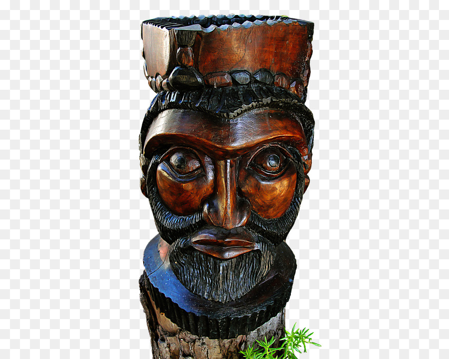 Sculpture En Bois，Sculpture PNG