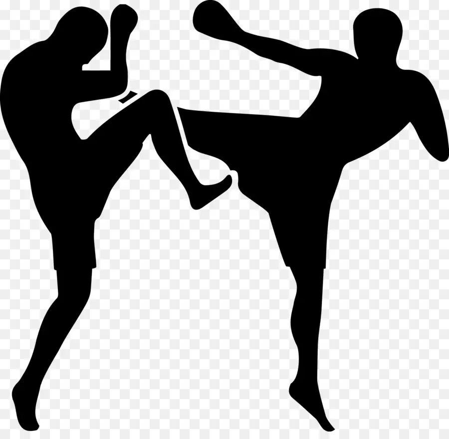 Boxe Silhouette，Boxe PNG