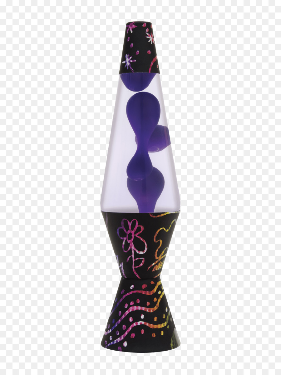 Lampe à Lave，Violet PNG