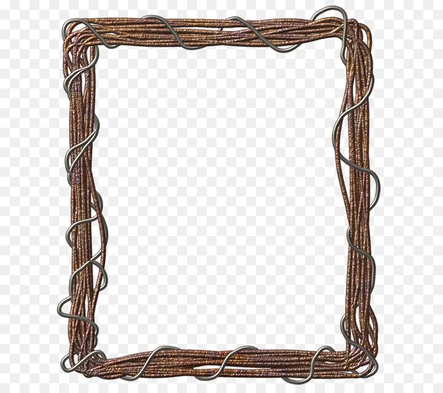 Cadre En Fil De Fer，Rectangle PNG