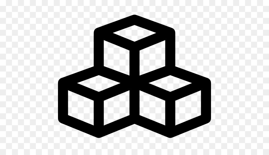 Cube Géométrique，Forme PNG