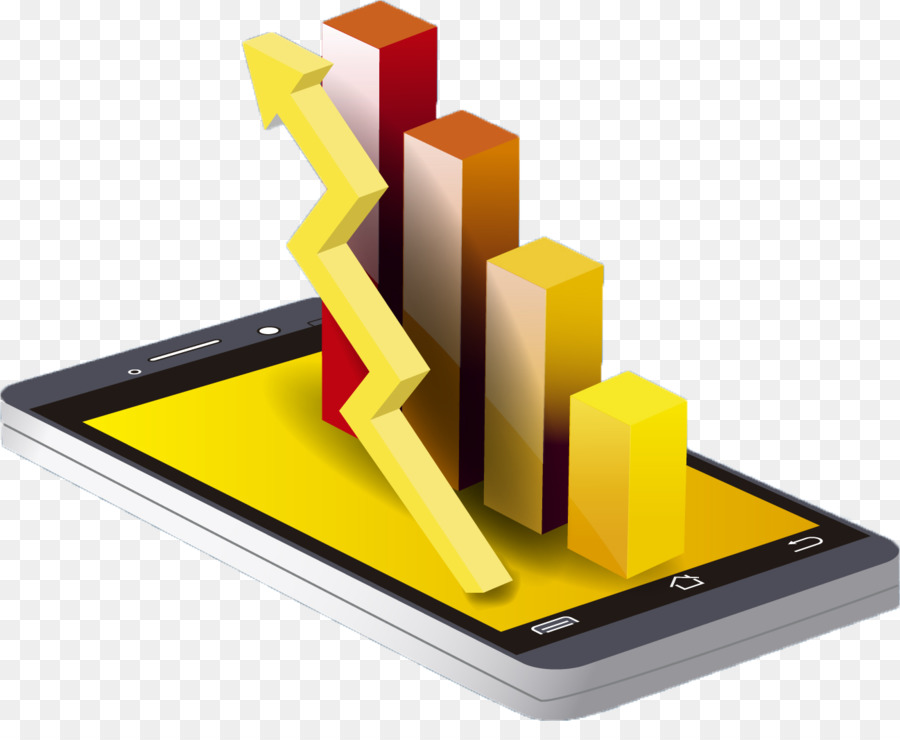 Graphique De Croissance Mobile，Mobile PNG