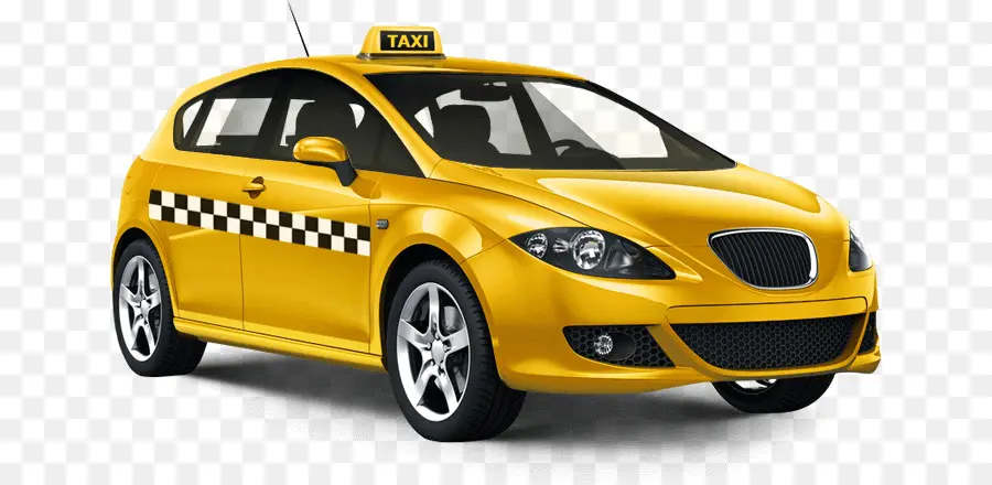 Taxi Jaune，Voiture PNG