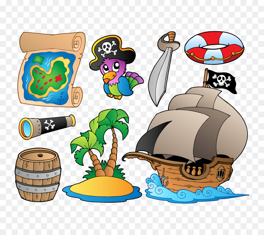 Le Piratage，Objet PNG