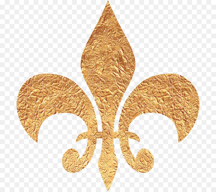 Fleur De Lys，Or PNG