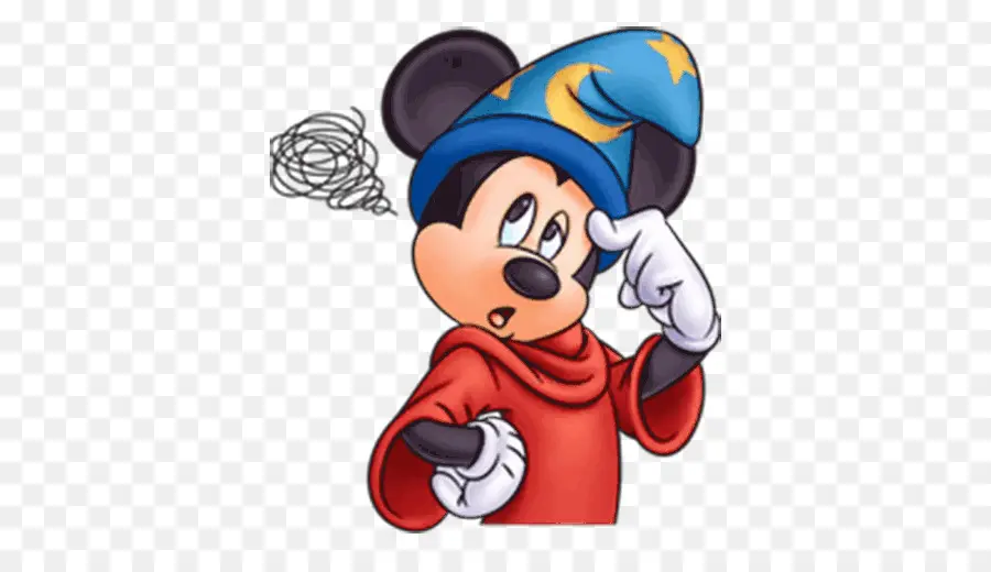 Mickey La Souris，Chapeau De Sorcier PNG