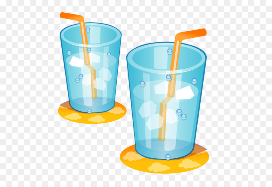 Verre D'eau，Paille PNG