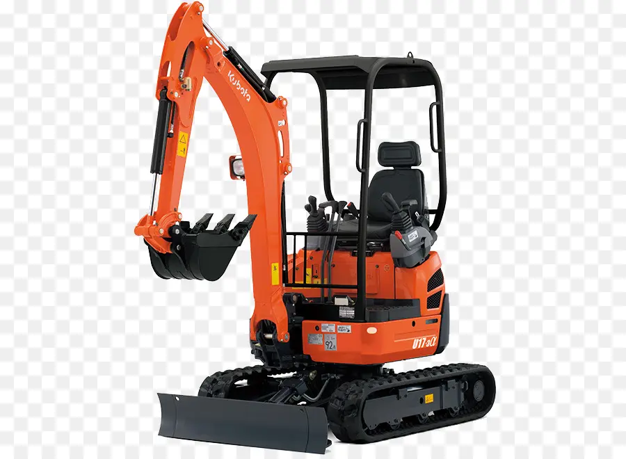 Excavatrice Orange，Excavateur PNG