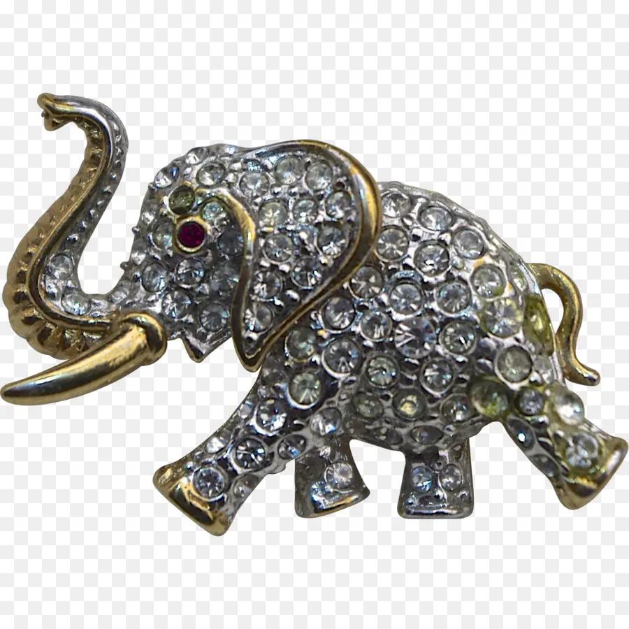 Broche Éléphant，Bijoux PNG