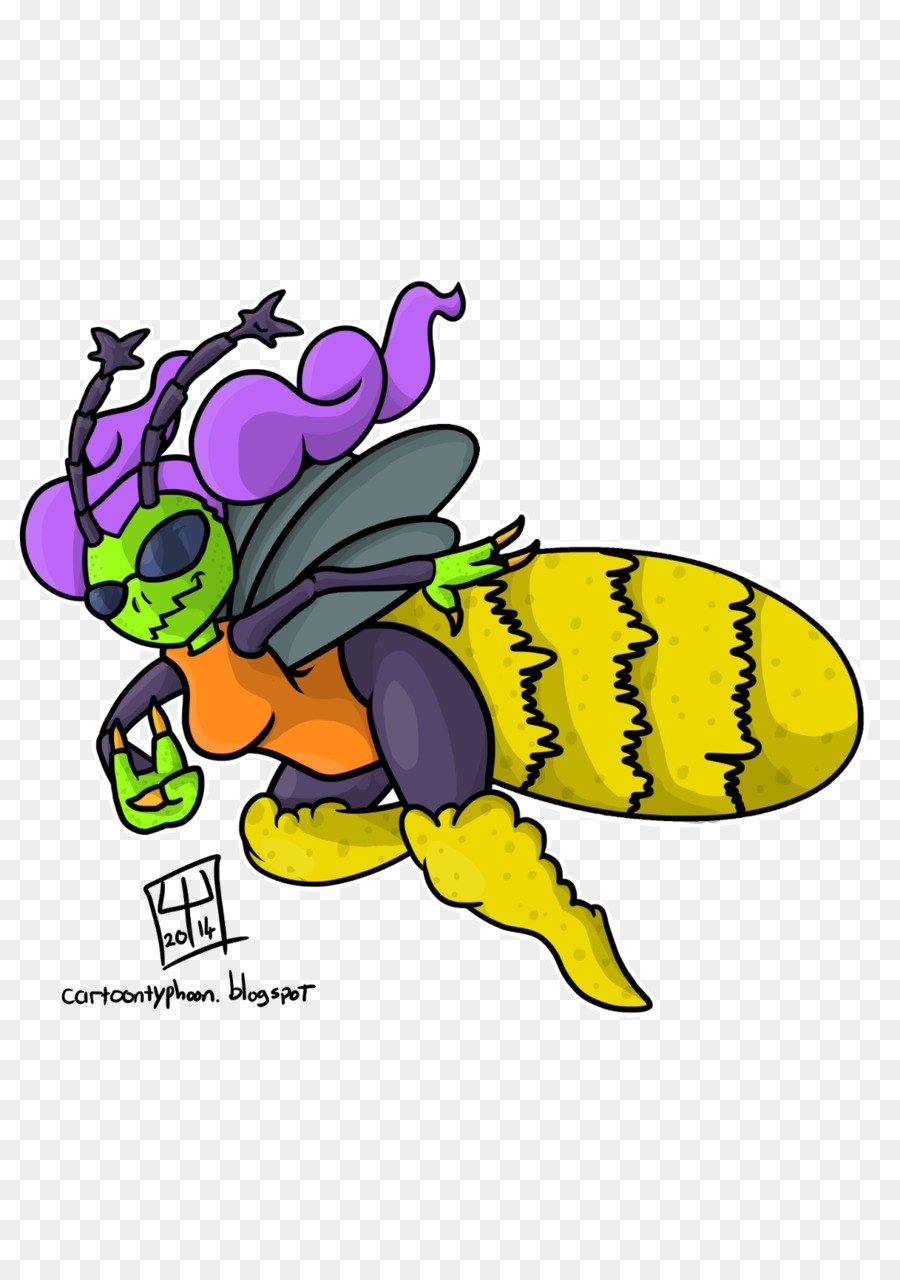 Abeille De Dessin Animé，Insecte PNG