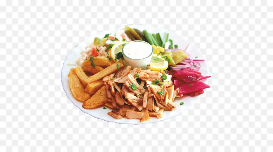 Frites，Shawarma PNG