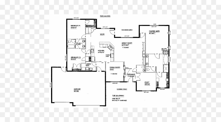 Plan D'étage，Maison PNG