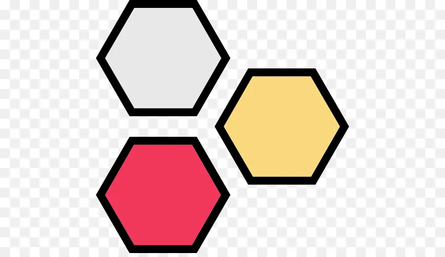 Hexagones，Géométrie PNG