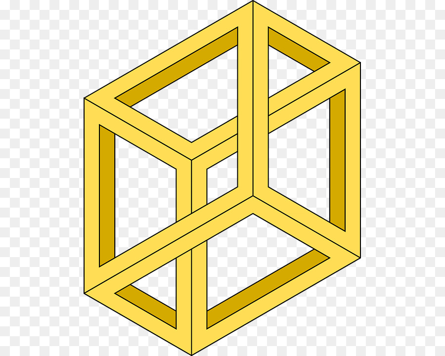 Cube Impossible，3d PNG