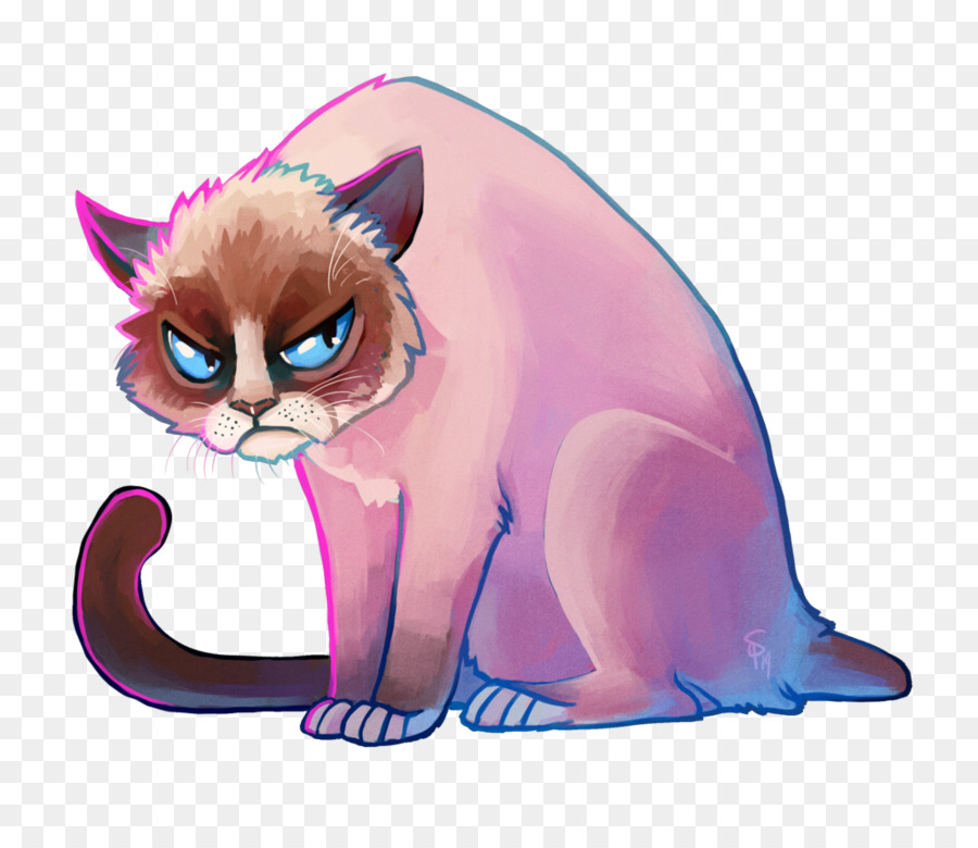 Chat Grincheux，Dessin Animé PNG