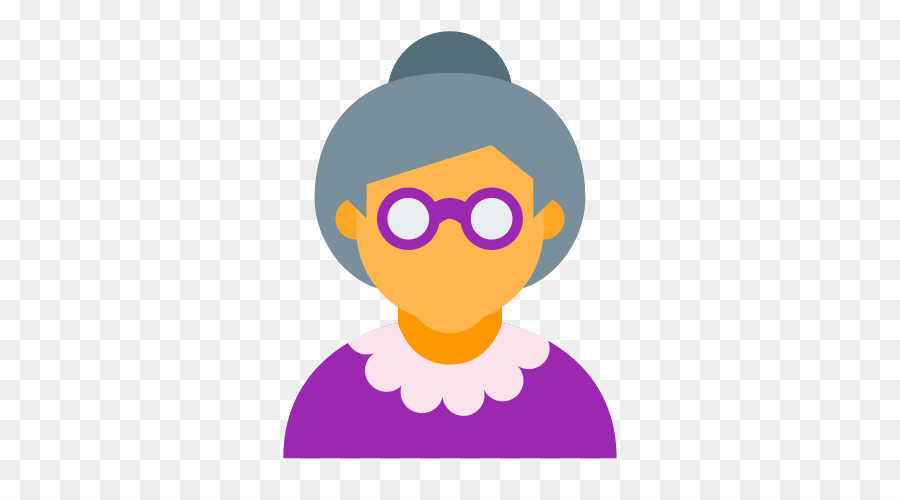 Icône De Grand Mère，Lunettes PNG